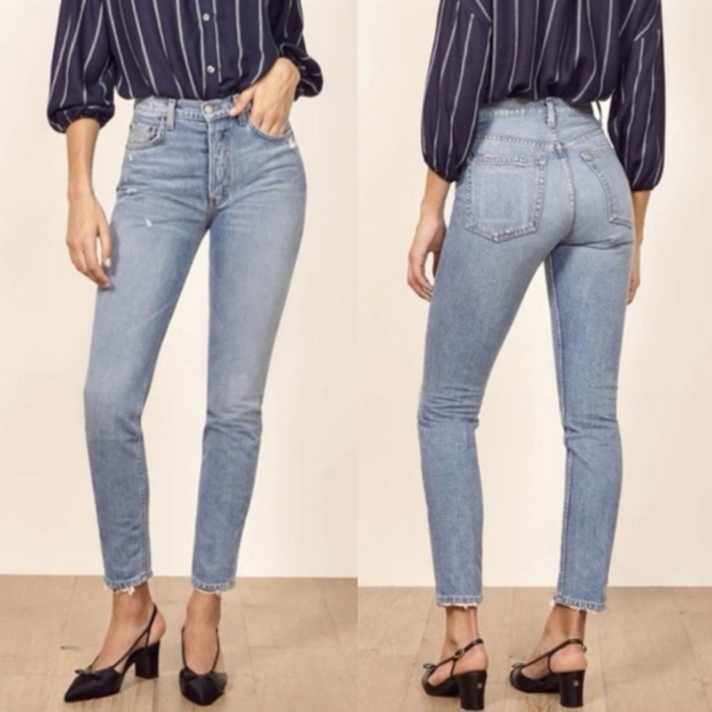 Reformation Mellissa high skinny jeans